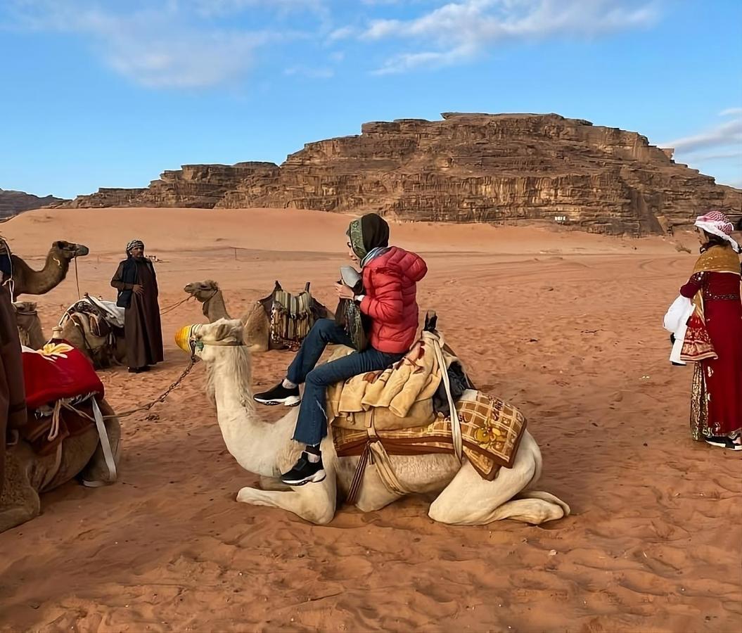 مخيم جبل بردى Jabal Burdah Camp Wadi Rum Exterior photo